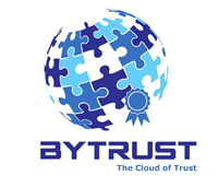 buytrust logo a globe built like a puzzle